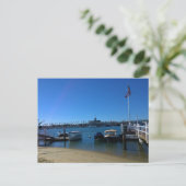 Uitzicht van Balboa Island, Newport Beach, Califor Briefkaart (Staand voorkant)
