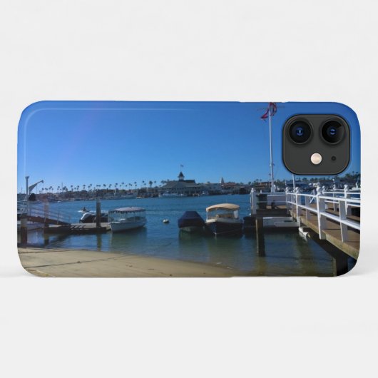 Uitzicht van Balboa Island, Newport Beach, Califor Case-Mate iPhone Case (Achterkant (horizontaal))