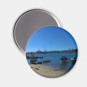 Uitzicht van Balboa Island, Newport Beach, Califor Magneet (Voorkant / Achterkant)