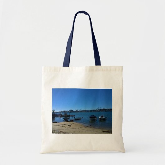 Uitzicht van Balboa Island, Newport Beach, Califor Tote Bag (Voorkant)
