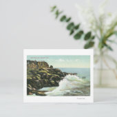 Uitzicht van Bald Head Cliff Briefkaart (Staand voorkant)