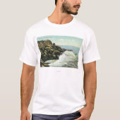 Uitzicht van Bald Head Cliff T-shirt (Voorkant)