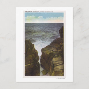 Uitzicht van Bald Head Cliffs, de Gorge Briefkaart