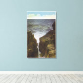Uitzicht van Bald Head Cliffs, de Gorge Canvas Afdruk (Insitu (Houten vloer))