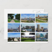 Uitzicht van Baltimore Briefkaart (Voorkant / Achterkant)
