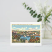  Uitzicht van Bangor, Maine, Briefkaart (Staand voorkant)
