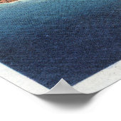 Uitzicht van Bar Harbour en Cadillac Poster (Hoek)