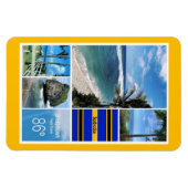 Uitzicht van Barbados in de Oceaan Magneet (Horizontaal)