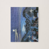 Uitzicht van Barcelona in Night door Walter Gramat Legpuzzel (Verticaal)