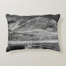 Uitzicht van Barmouth naar Cader Idris kussen