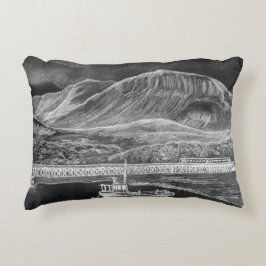 Uitzicht van Barmouth naar Cader Idris kussen