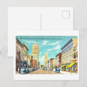  Uitzicht van Battle Creek, Michigan, Briefkaart (Voorkant / Achterkant)
