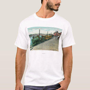 Uitzicht van Bay Shore Unlimited Santa Cruz, CA T-shirt