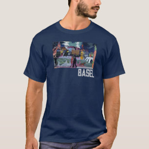 Uitzicht van Bazel en Rijn, Ernst Ludwig Kirchner T-shirt