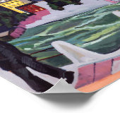 Uitzicht van Bazel en Rijn | Kirchner | Poster (Hoek)