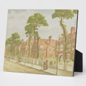 Uitzicht van Bedford Park, 1882 (kleurenlitho) Fotoplaat (Zijkant)