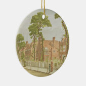 Uitzicht van Bedford Park, 1882 (kleurenlitho) Keramisch Ornament (Rechts)