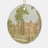 Uitzicht van Bedford Park, 1882 (kleurenlitho) Keramisch Ornament (Links)