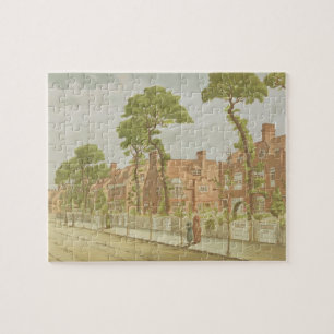 Uitzicht van Bedford Park, 1882 (kleurenlitho) Legpuzzel
