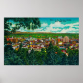 Uitzicht van bedrijfssectie van Cliff Drive Poster (Voorkant)