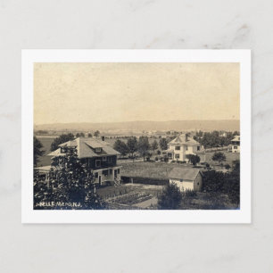 Uitzicht van Belle Meade, New Jersey 1910 Vintage Briefkaart
