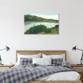 Uitzicht van Belvedere Bay, Hotel Belvedere Canvas Afdruk (Insitu (Slaapkamer))