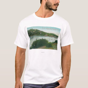 Uitzicht van Belvedere Bay, Hotel Belvedere T-shirt