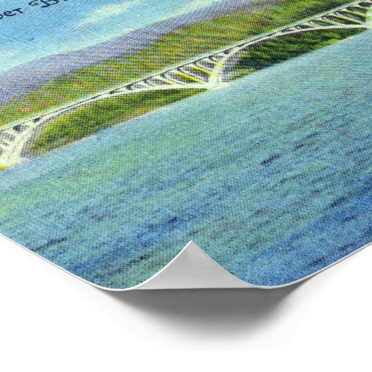 Uitzicht van Ben Jones Poster (Hoek)