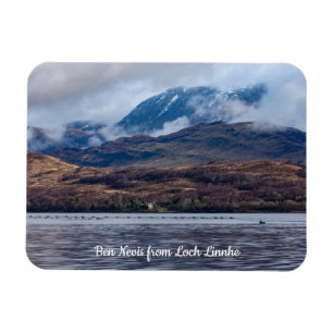 Uitzicht van Ben Nevis, van Loch Linnhe, Scotland  Magneet