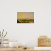 Uitzicht van Bethlehem, 1857 Poster (Keuken)