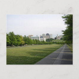 Uitzicht van Bicentennial Mall, Nashville, TN Briefkaart