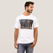 Uitzicht van Big Trees in Mariposa Grove T-shirt (Voorkant volledig)