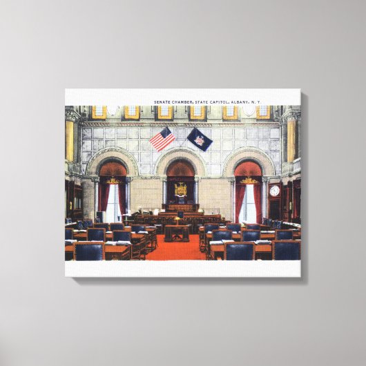 Uitzicht van Binnenlandse Zaken Canvas Afdruk (Voorkant)