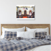Uitzicht van Binnenlandse Zaken Canvas Afdruk (Insitu (Slaapkamer))