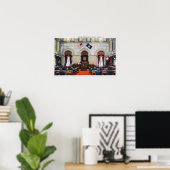 Uitzicht van Binnenlandse Zaken Poster (Thuiskantoor)