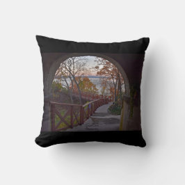 Uitzicht van binnenuit gezien vanuit de Bannerman  Kussen