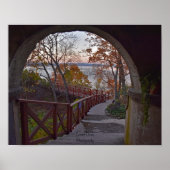 Uitzicht van binnenuit gezien vanuit de Bannerman  Poster (Voorkant)