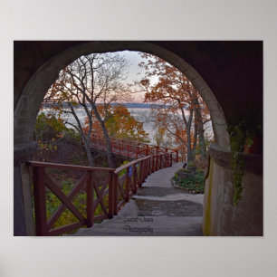 Uitzicht van binnenuit gezien vanuit de Bannerman  Poster