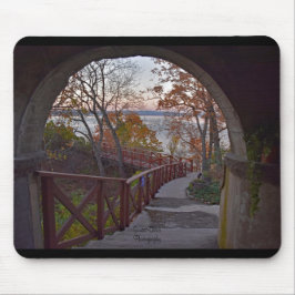 Uitzicht van binnenuit in de Bannerman Muismat