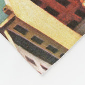 Uitzicht van Bird-Eye van New York City van John F Fleece Deken (Hoek)