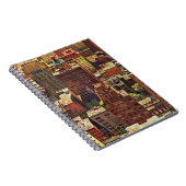 Uitzicht van Bird-Eye van New York City van John F Notitieboek (Rechterzijde)