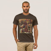 Uitzicht van Bird-Eye van New York City van John F T-shirt (Voorkant volledig)