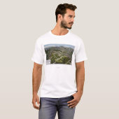Uitzicht van Bird's Eye in Mountain T-shirt (Voorkant volledig)
