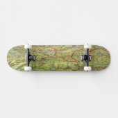 Uitzicht van Birdseyes Grote vlakken Skateboard (Horizontaal)