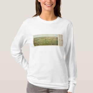 Uitzicht van Birdseyes Grote vlakken T-shirt