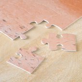 Uitzicht van Blauwgroen golven, mensen die op stra Legpuzzel (Zijkant)