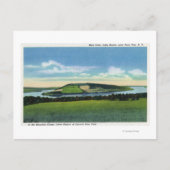 Uitzicht van Bluff Point bij Penn Yan Briefkaart (Voorkant)