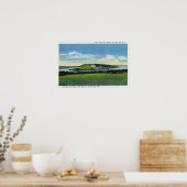Uitzicht van Bluff Point bij Penn Yan Poster (Keuken)