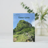 Uitzicht van Bobonaro Timor-Leste Briefkaart (Staand voorkant)