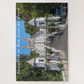 Uitzicht van Bom Jesus do Monte. Legpuzzel (Verticaal)